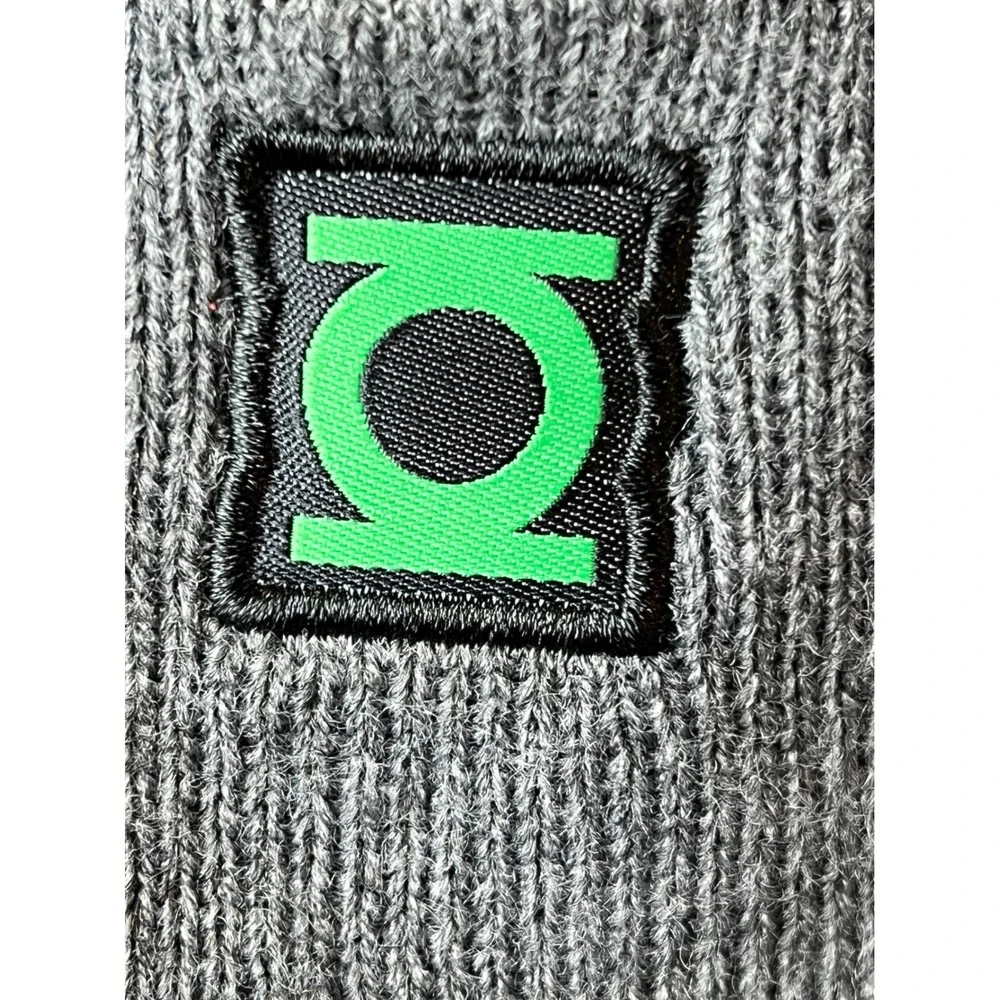 Justice League DC Comics‎ Superhero Logo Beanie Hat Kids Gray